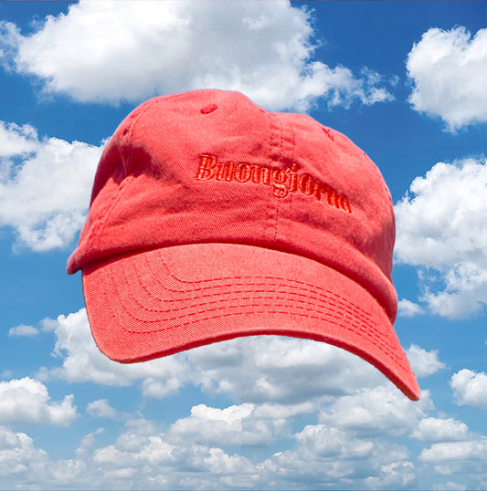 BUONGIORNO CAPELLO | CLASSIC SOLE CAP RED ON RED | PRE ORDER
