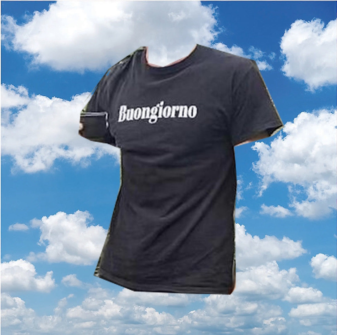 BUONGIORNO BAND TEE | UNISEX BLACK/WHITE