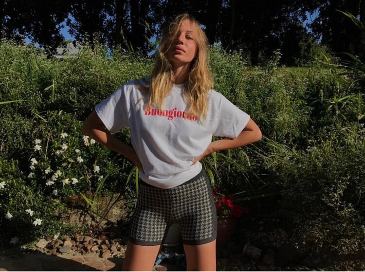 BUONGIORNO BAND TEE | UNISEX WHITE/RED