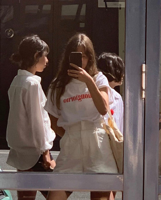 BUONGIORNO BAND TEE | UNISEX WHITE/RED