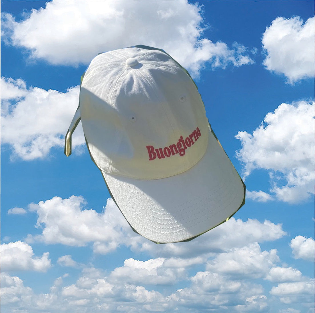 BUONGIORNO CAPPELLO | CLASSIC SOLE CAP | WHITE x RED