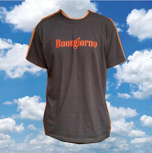 BUONGIORNO BAND TEE | UNISEX BLACK/RED