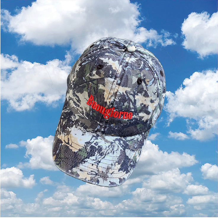BUONGIORNO | CLASSIC SOLE CAP | RED ON CAMO